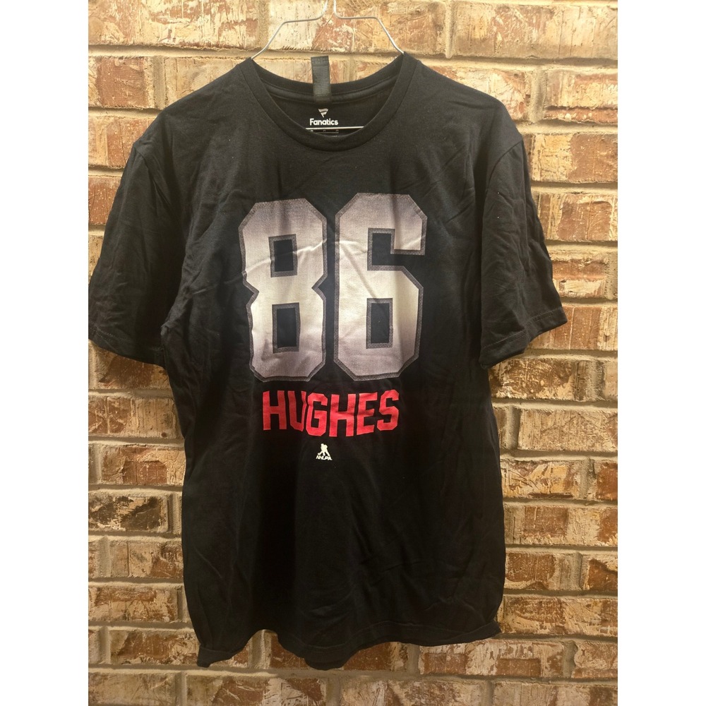 NHL Fanatics Jack Hughes New Jersey Devils Medium NWOT